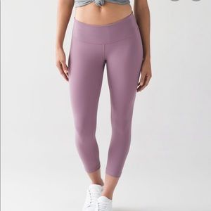 Lululemon Wander Under Crop leggings